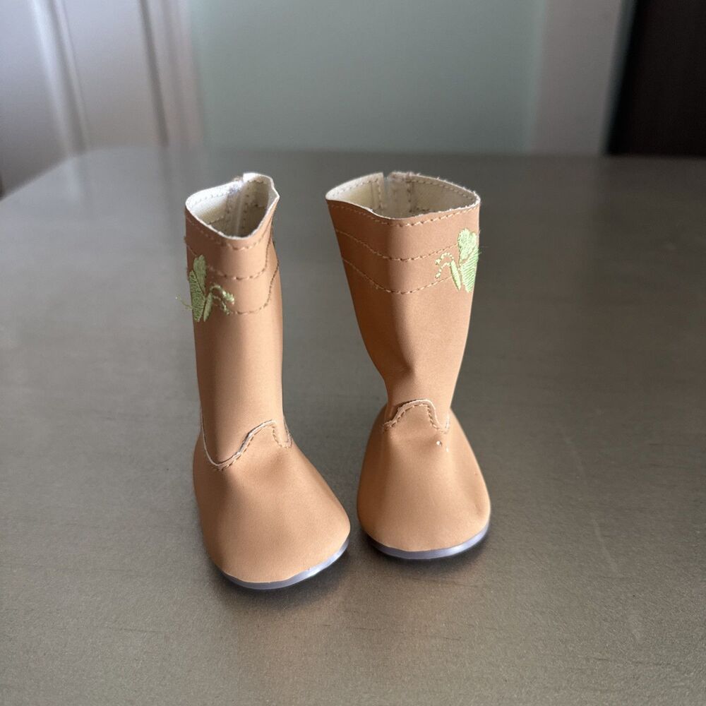 American Girl Doll True Spirit Boots Retired EUC